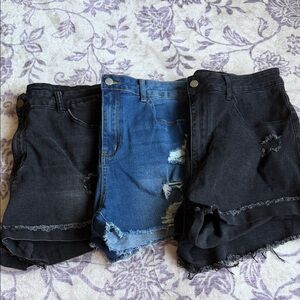 Shein 1X Jean Short Bundle!